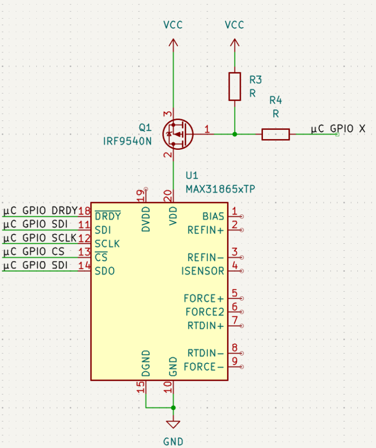 P-MOSFET als Schalter